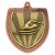 Cobra Swimming Shield Medal | Bronze | 75mm - MM25138B