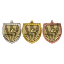 Cobra Swimming Shield Medal | Gold | 75mm