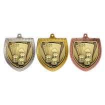 Cobra Cards Shield Medal | Silver | 75mm