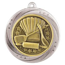 Superstar Culinary Medal | Silver | 60mm
