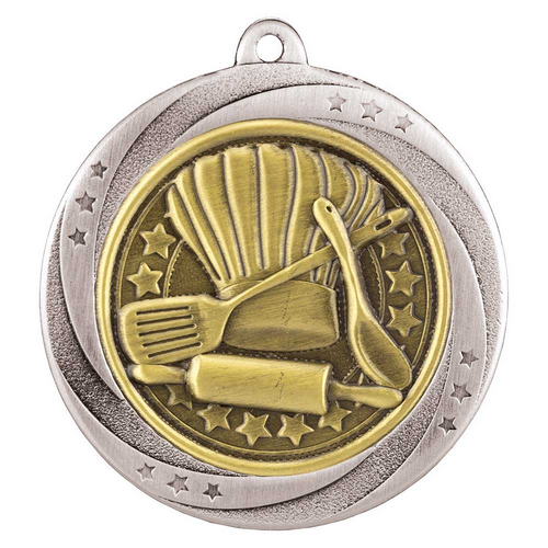 Superstar Culinary Medal | Silver | 60mm