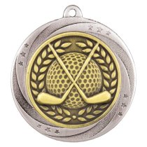 Superstar Golf Medal | Silver | 60mm