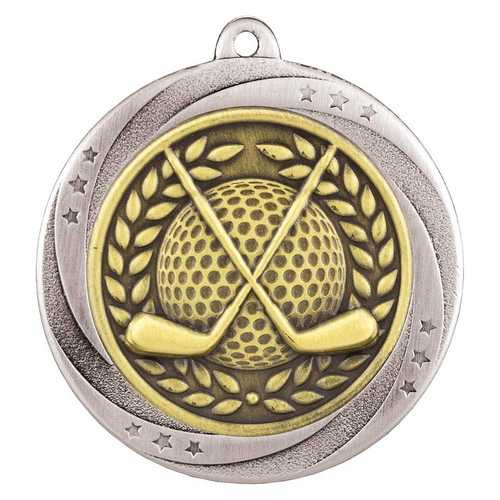 Superstar Golf Medal | Silver | 60mm