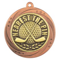 Superstar Nearest the Pin Medal | Bronze | 60mm