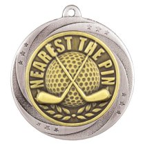 Superstar Nearest the Pin Medal | Silver | 60mm