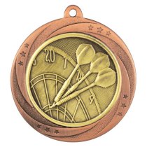 Superstar Darts Medal | Bronze | 60mm