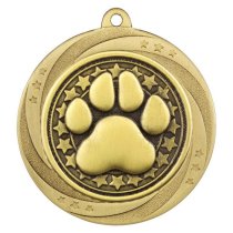 Superstar Dog Agility Medal | Gold | 60mm