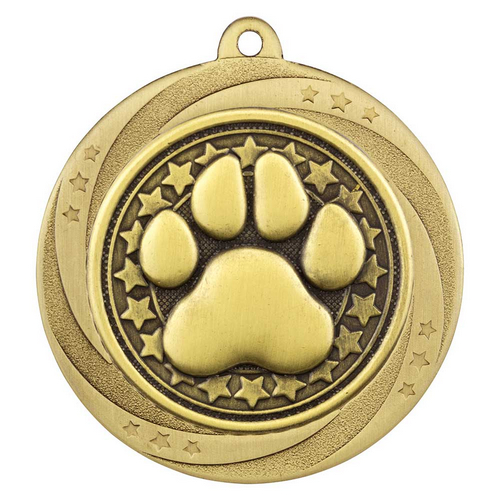 Superstar Dog Agility Medal | Gold | 60mm