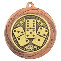 Superstar Dominoes Medal | Bronze | 60mm