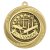 Superstar Gymnastics Medal | Gold | 60mm - MM25062G