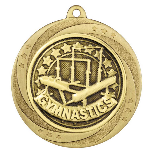 Superstar Gymnastics Medal | Gold | 60mm