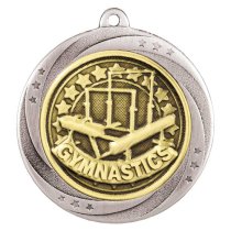 Superstar Gymnastics Medal | Silver | 60mm