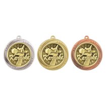 Superstar Karaoke Medal | Silver | 60mm