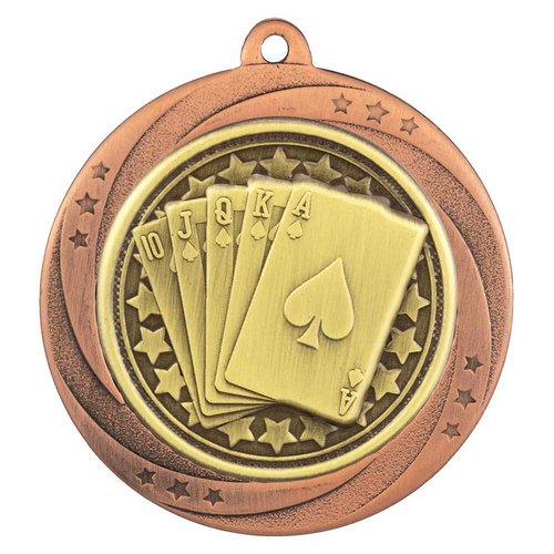 Superstar Cards Medal | Bronze | 60mm