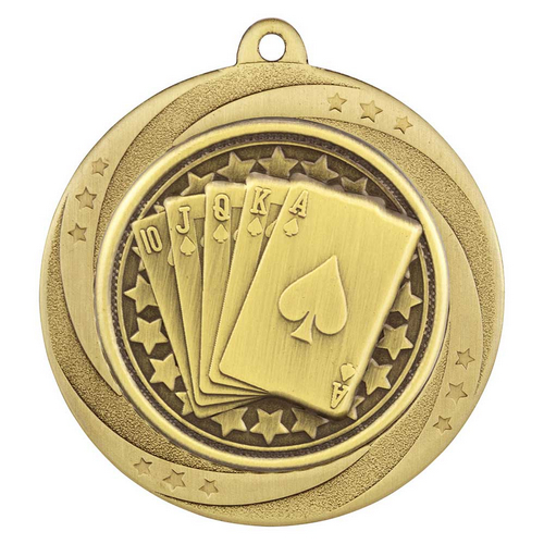 Superstar Cards Medal | Gold | 60mm