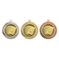 Superstar Cards Medal | Silver | 60mm