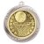 Superstar Netball Medal | Silver | 60mm - MM25070S