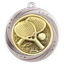 Superstar Padel Medal | Silver | 60mm