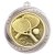 Superstar Padel Medal | Silver | 60mm - MM25071S