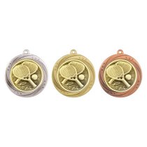 Superstar Padel Medal | Silver | 60mm