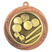 Superstar Pool Medal | Bronze | 60mm