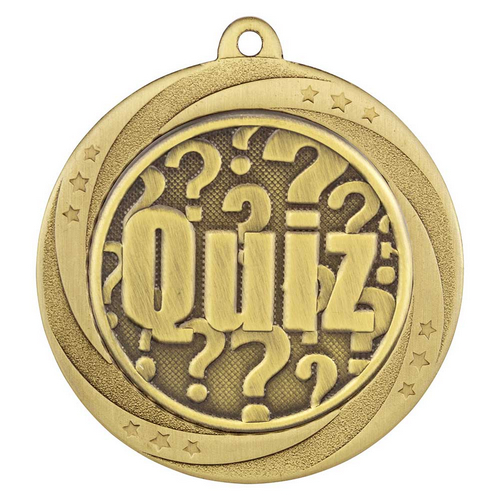 Superstar Quiz Medal | Gold | 60mm
