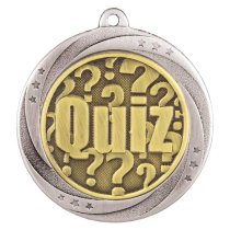 Superstar Quiz Medal | Silver | 60mm