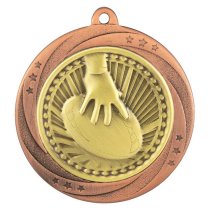 Superstar Rugby Medal | Bronze | 60mm