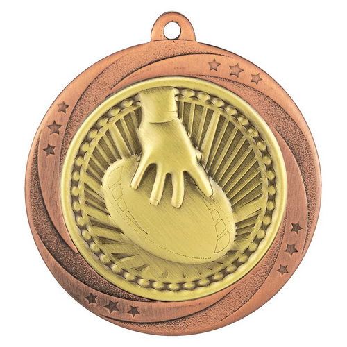 Superstar Rugby Medal | Bronze | 60mm