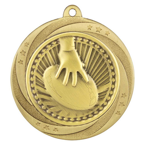 Superstar Rugby Medal | Gold | 60mm