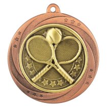 Superstar Tennis Medal | Bronze | 60mm
