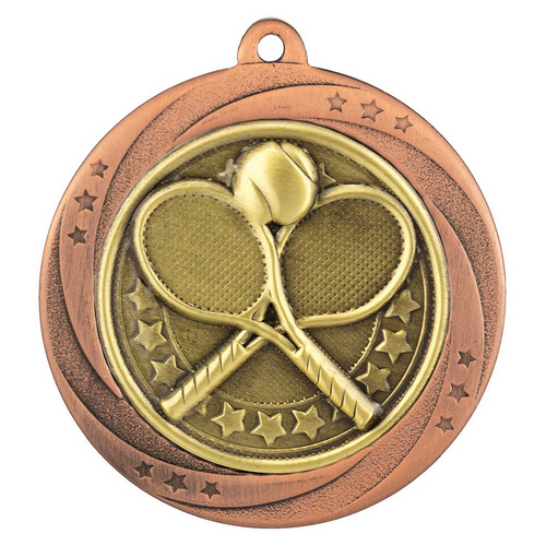 Superstar Tennis Medal | Bronze | 60mm