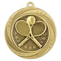 Superstar Tennis Medal | Gold | 60mm
