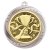 Superstar Recognition Medal | Silver | 60mm - MM25159S