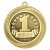 Superstar 1st Place Medal | Gold | 60mm - MM25160G