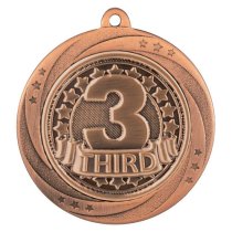 Superstar 3rd Place Medal | Bronze | 60mm