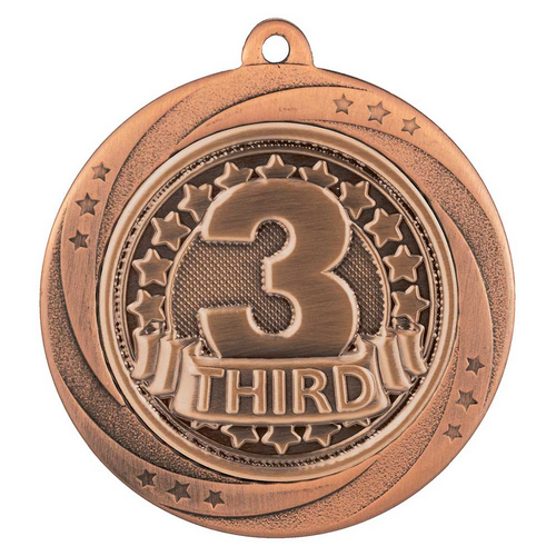 Superstar 3rd Place Medal | Bronze | 60mm