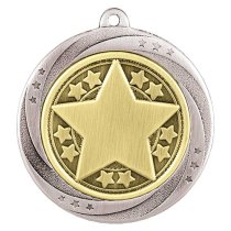 Superstar Achievement Medal | Silver | 60mm