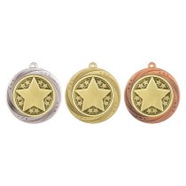 Superstar Achievement Medal | Silver | 60mm