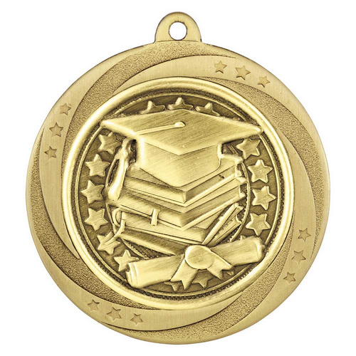 Superstar Graduation Medal | Gold | 60mm