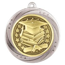 Superstar Graduation Medal | Silver | 60mm