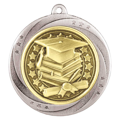 Superstar Graduation Medal | Silver | 60mm