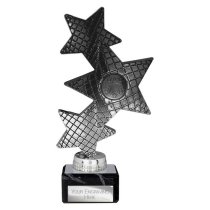 Trinity Star Multisport Trophy | Black & Silver | 195mm