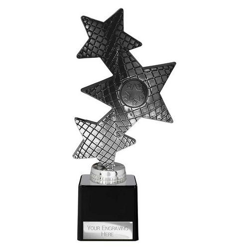 Trinity Star Multisport Trophy | Black & Silver | 215mm