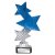 Trinity Star Multisport Trophy | Blue & Silver | 185mm - TR25592A