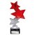 Trinity Star Multisport Trophy | Red & Silver | 195mm - TR25593B