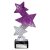 Trinity Star Multisport Trophy | Purple & Silver | 195mm - TR25594B