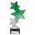 Trinity Star Multisport Trophy | Green & Silver | 195mm - TR25596B