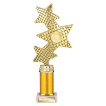 Trinity Star Tube Trophy | Gold | 290mm