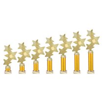 Trinity Star Tube Trophy | Gold | 365mm